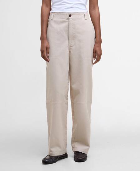 Pantaloni Faye a taglio dritto Oatmeal