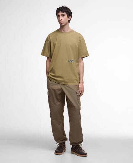 T-Shirt Campbell Oversized Graphic British Khaki