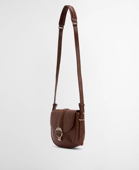 Elm Leather Crossbody Bag Brown
