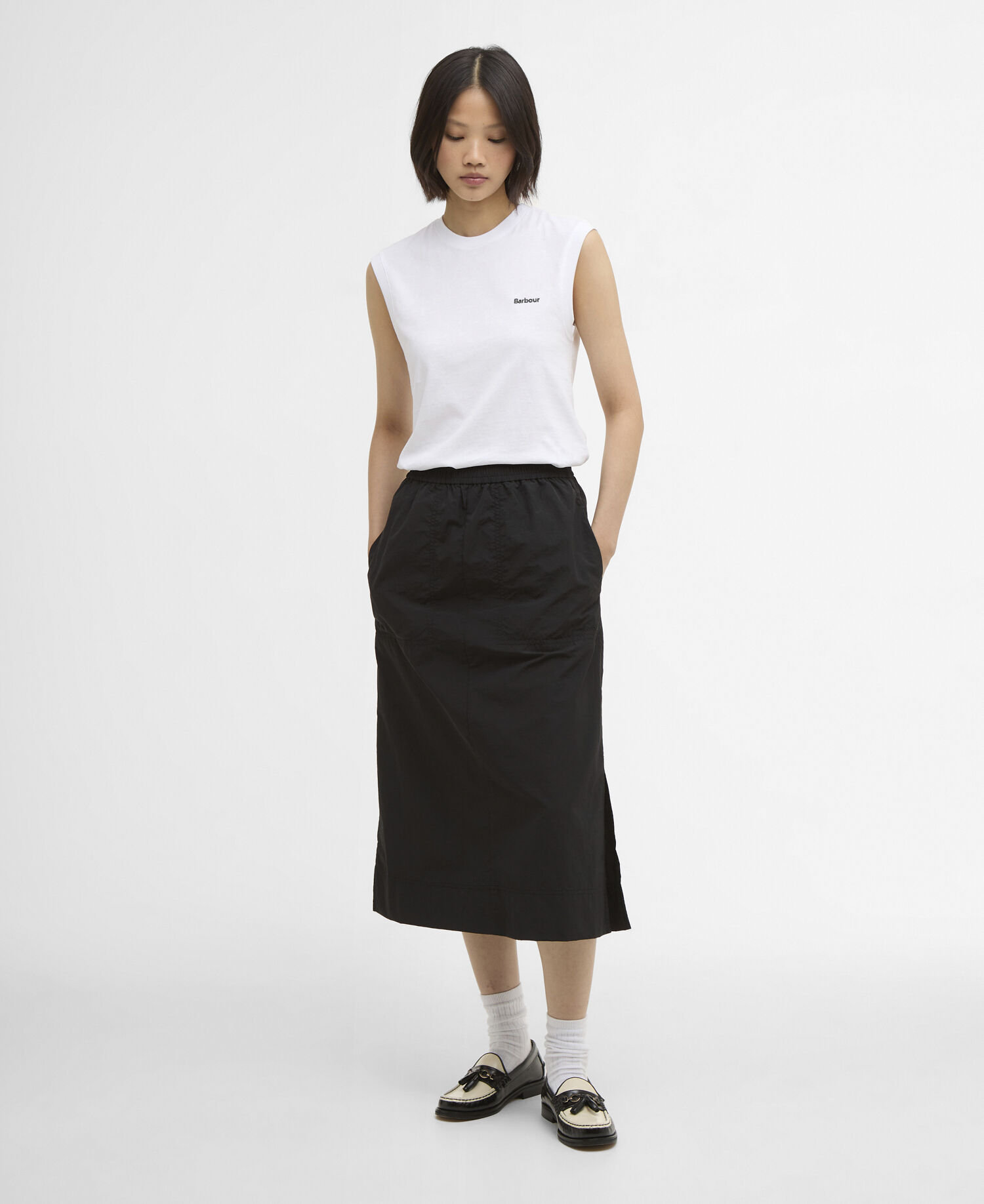 Rowane Sleeveless Top White