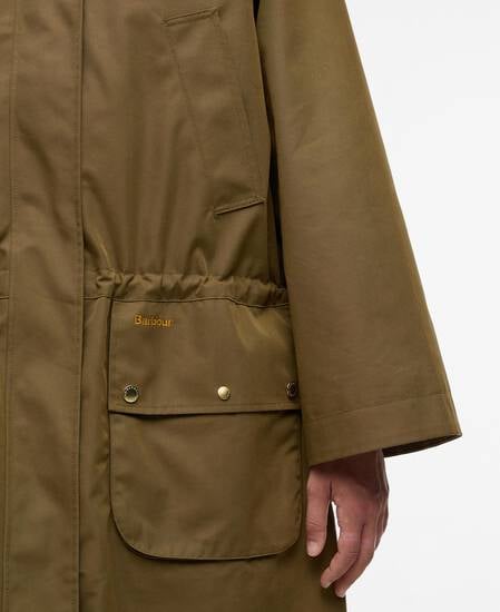 Giacca antipioggia Bilsdale Golden Olive/Ancient Tartan