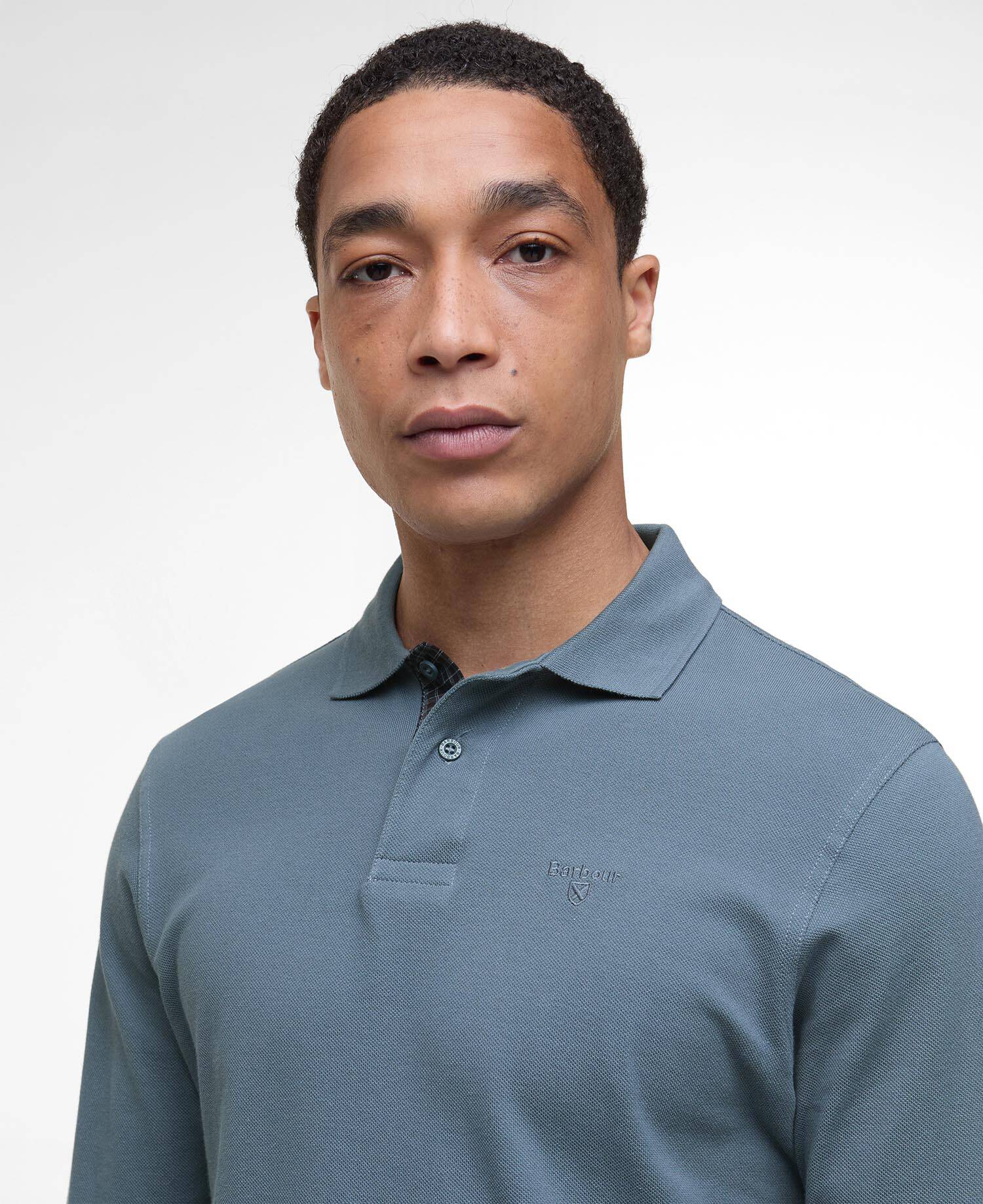 Essential Long-Sleeved Polo Shirt image number 3