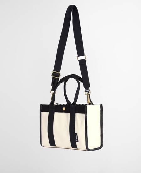 Selena Mini Tote/Crossbody Bag Ecru