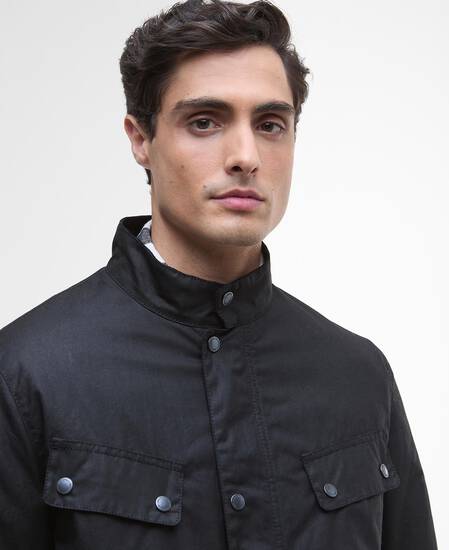 Dukeley Waxed Jacket Black