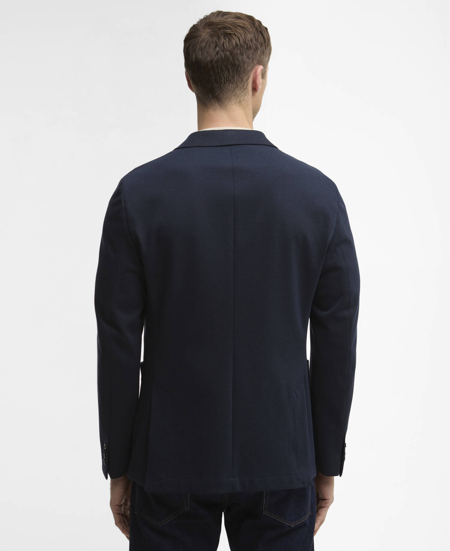 Blazer in jersey Harthope Navy image number 2