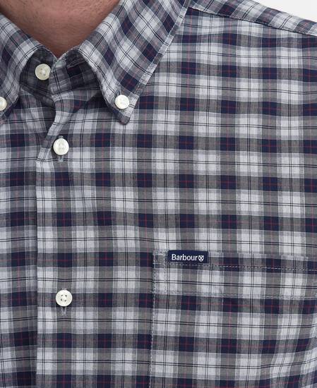 Lomond Tailored Long-Sleeved Shirt Blue Granite