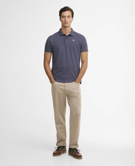 Polo a maniche corte Sports Washed Navy