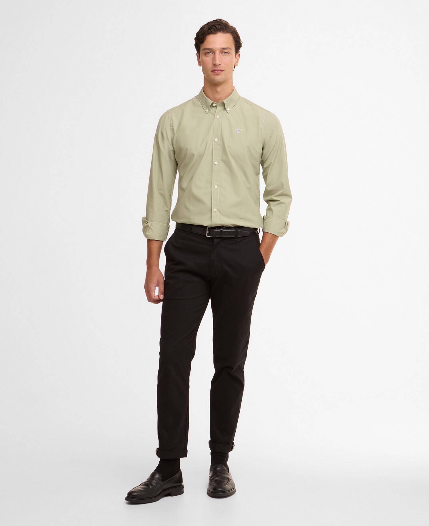 Hemd Treeport Tailored Sea Green image number 1