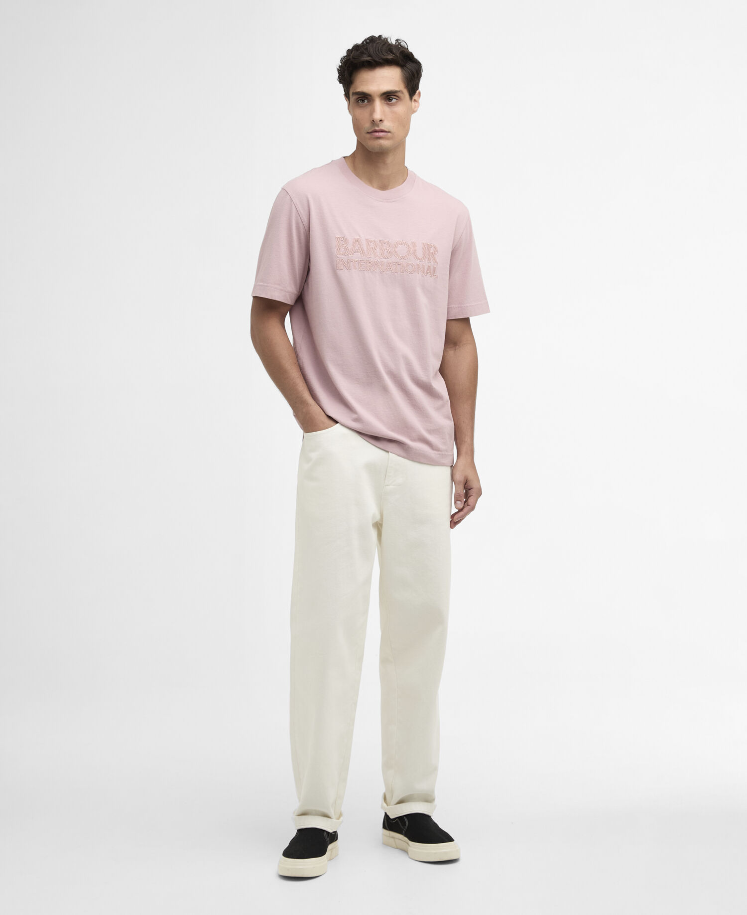 Theo Logo T-Shirt Woodrose
