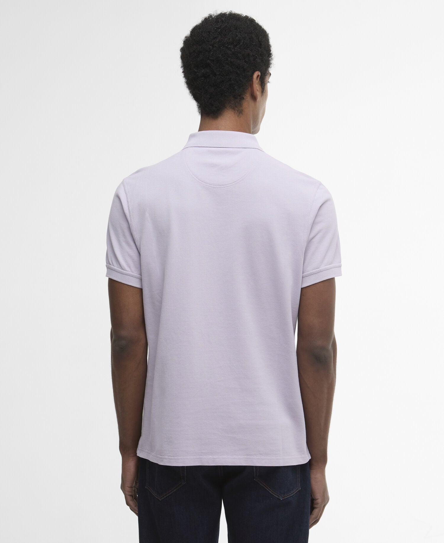 Lightweight Sports Short-Sleeved Polo Shirt Heather Mist