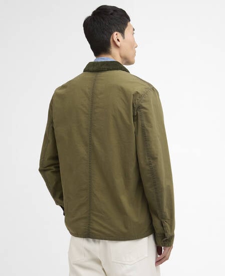 Troon Washed Waxed Jacket Archive Olive