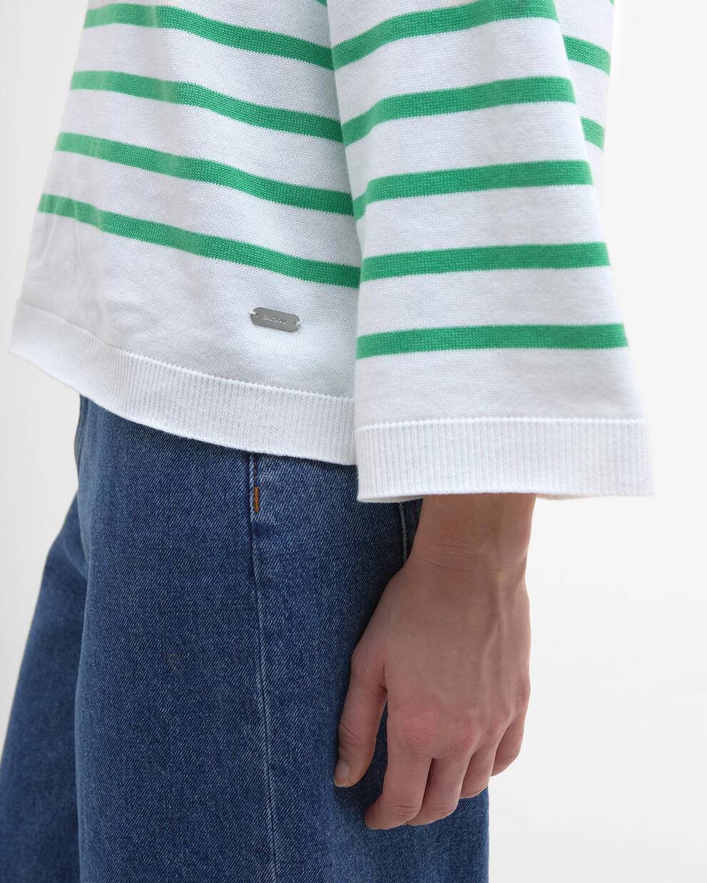 Kayleigh Striped Crew Neck Jumper