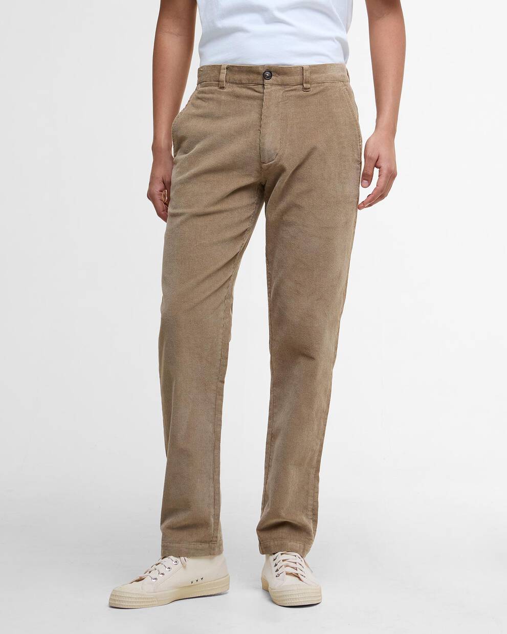 Stretch Cord Tailored Trousers
