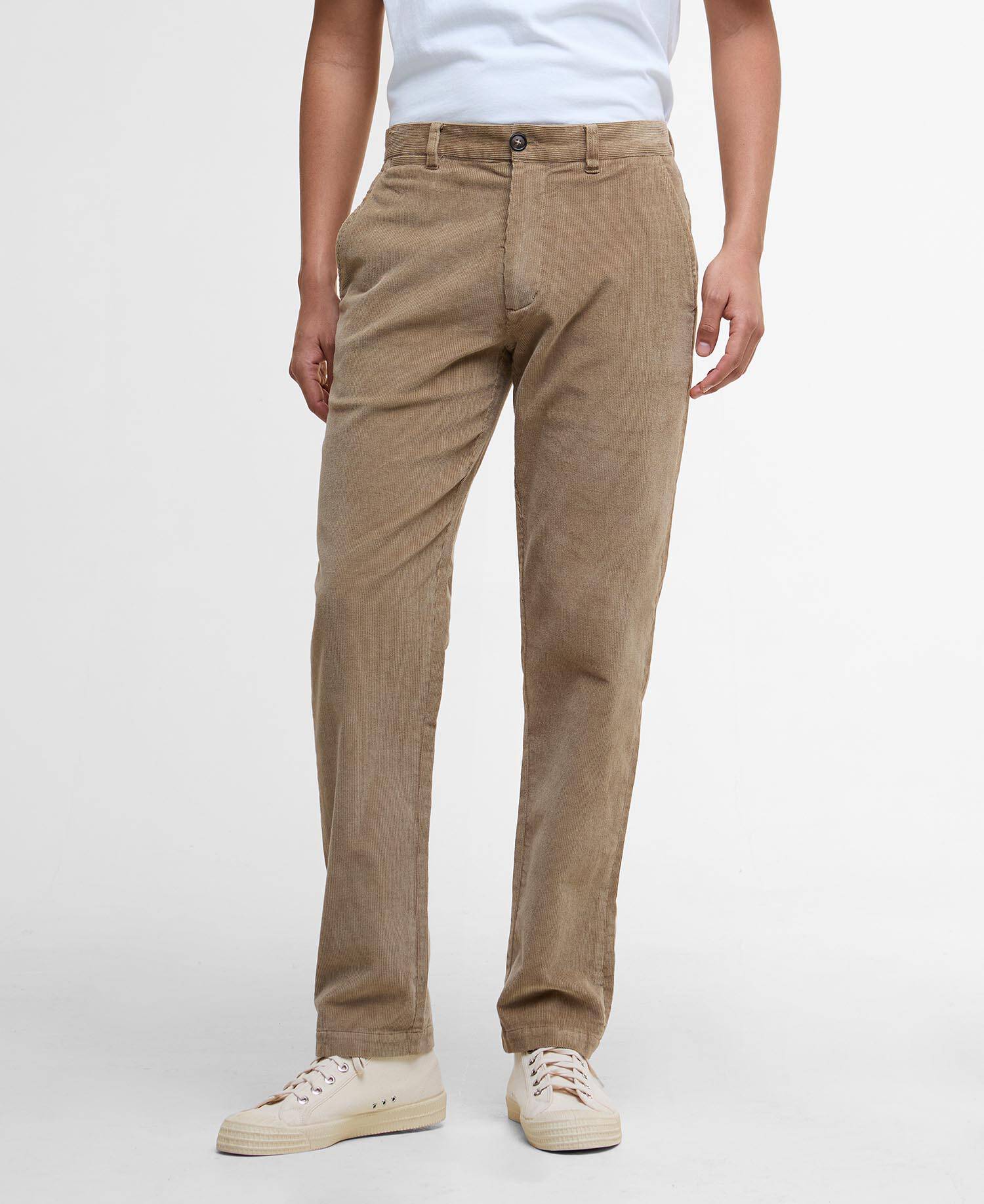 Stretch Cord Tailored Trousers image number 1