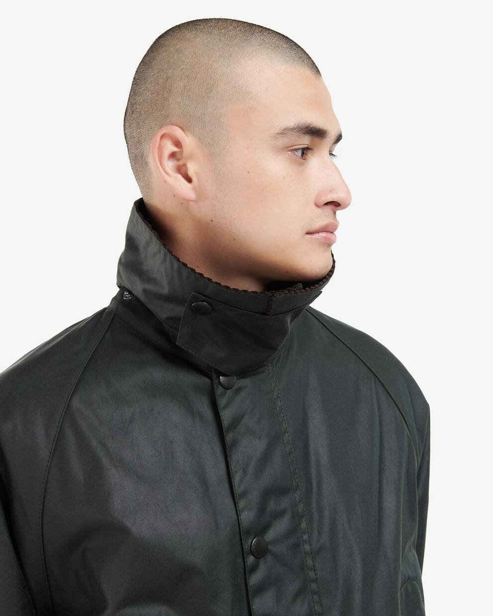 Oversized Bedale Waxed Jacket