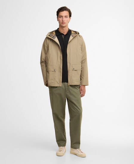 Domus Waterproof Jacket Washed Stone