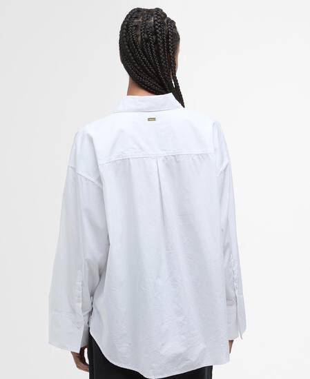 Angela Long-Sleeved Shirt Classic White