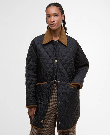 Giacca trapuntata Liddesdale Oversize Black/Classic