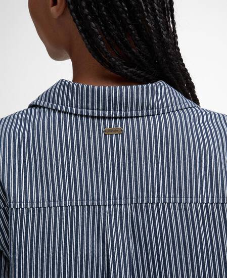 Sonia Striped Relaxed Shirt Navy/Salt Stripe Sonia Striped Relaxed Shirt Navy/Salt Stripe