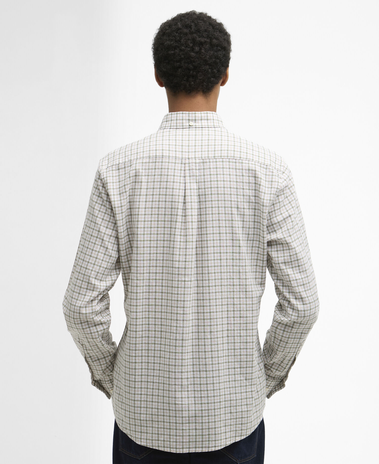 Nelson Long-Sleeved Tailored Shirt Stone