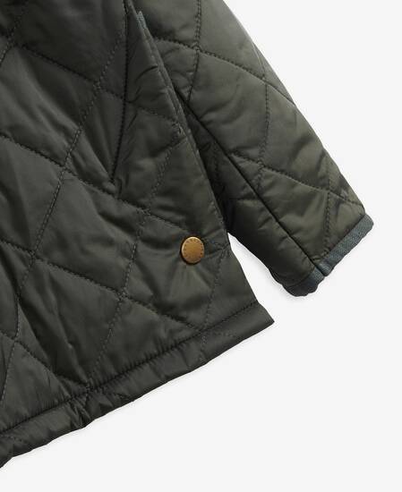 Boys' Liddesdale® Quilted Jacket Dark Olive-Red