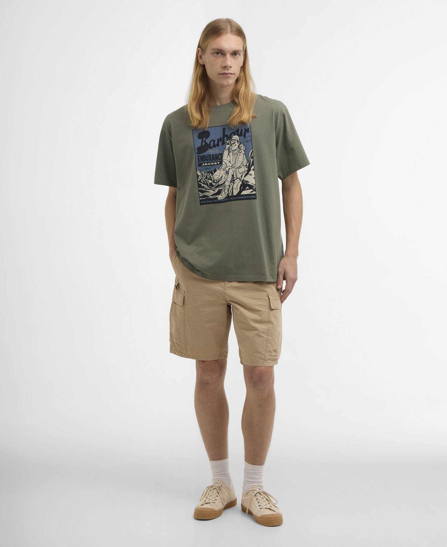 T-shirt oversize con stampa Conditions image number 1