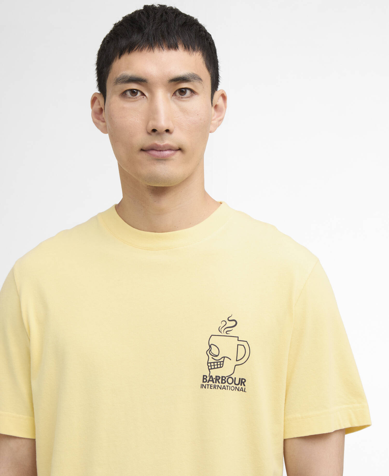 T-Shirt Staithes Graphic Dusky Citron image number 3