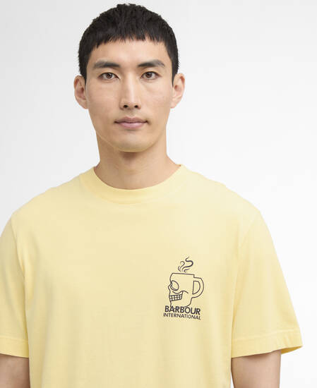 T-Shirt Staithes Graphic Dusky Citron