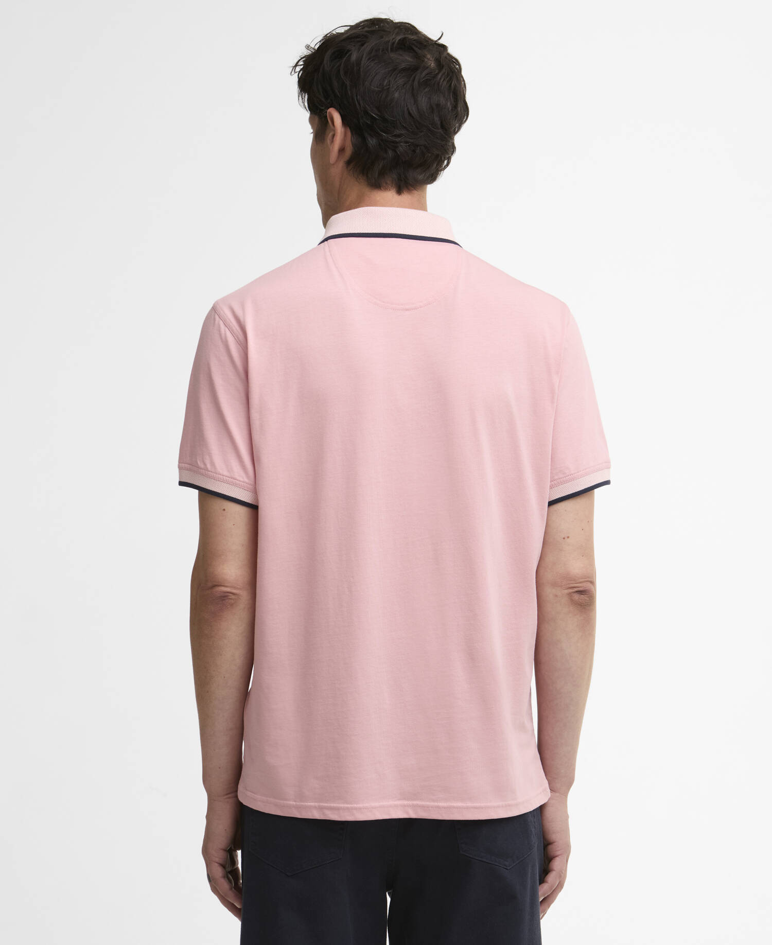 Cornsay Short-Sleeved Polo Shirt Mineral Pink image number 2