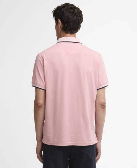 Cornsay Short-Sleeved Polo Shirt Mineral Pink