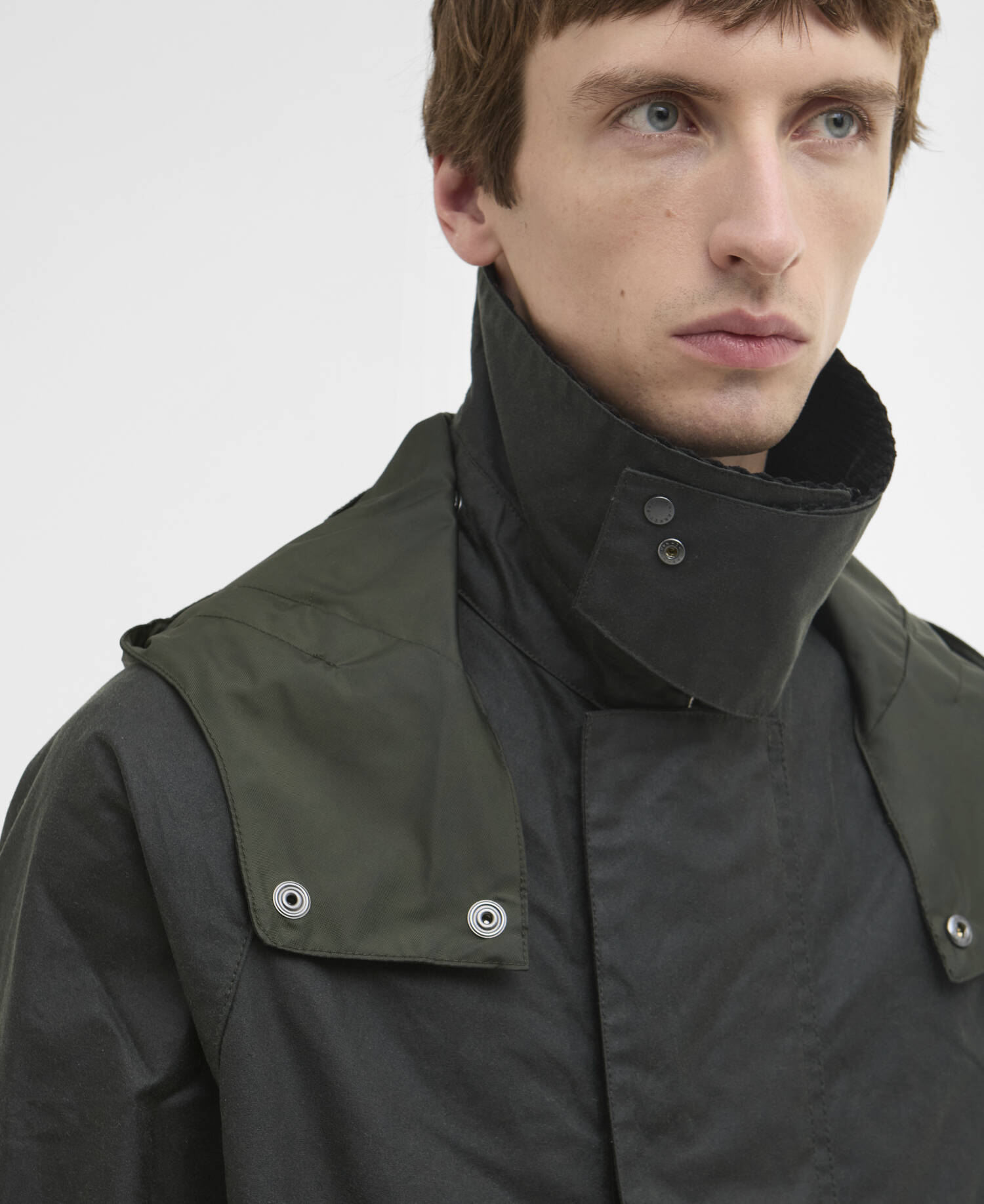 Barbour x ARKET Fairgame Waxed Jacket image number 3