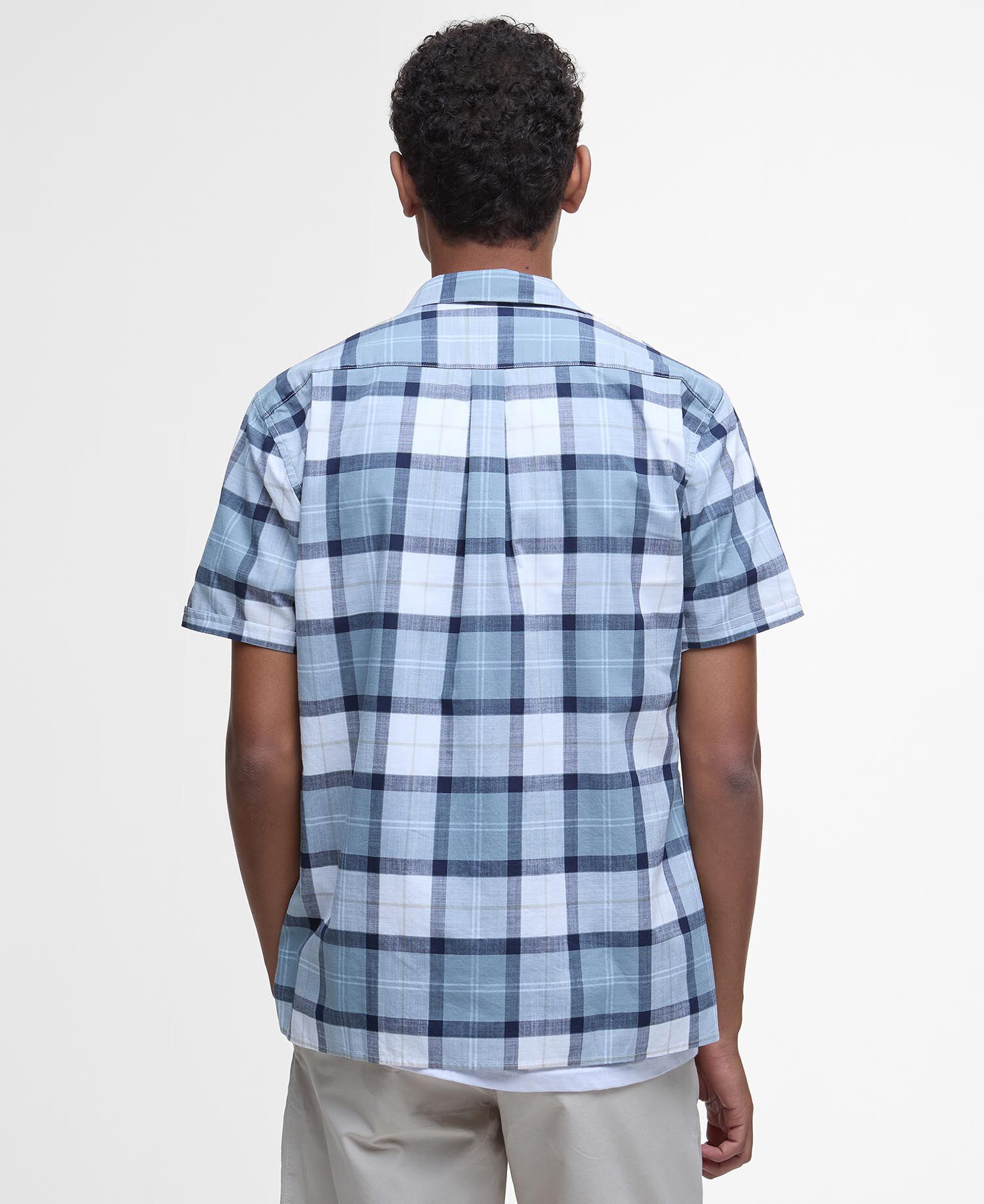 Gordon Short-Sleeved Tailored Shirt Northshore Tartan