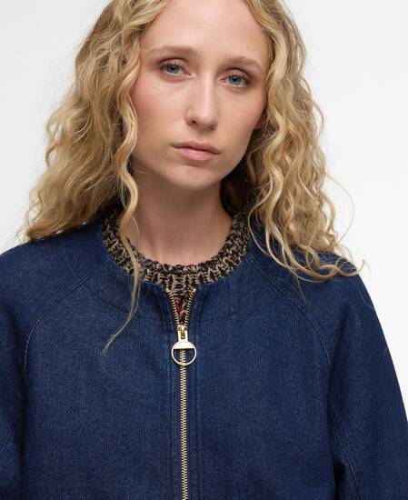 Saima Denim Overshirt Rinse Wash