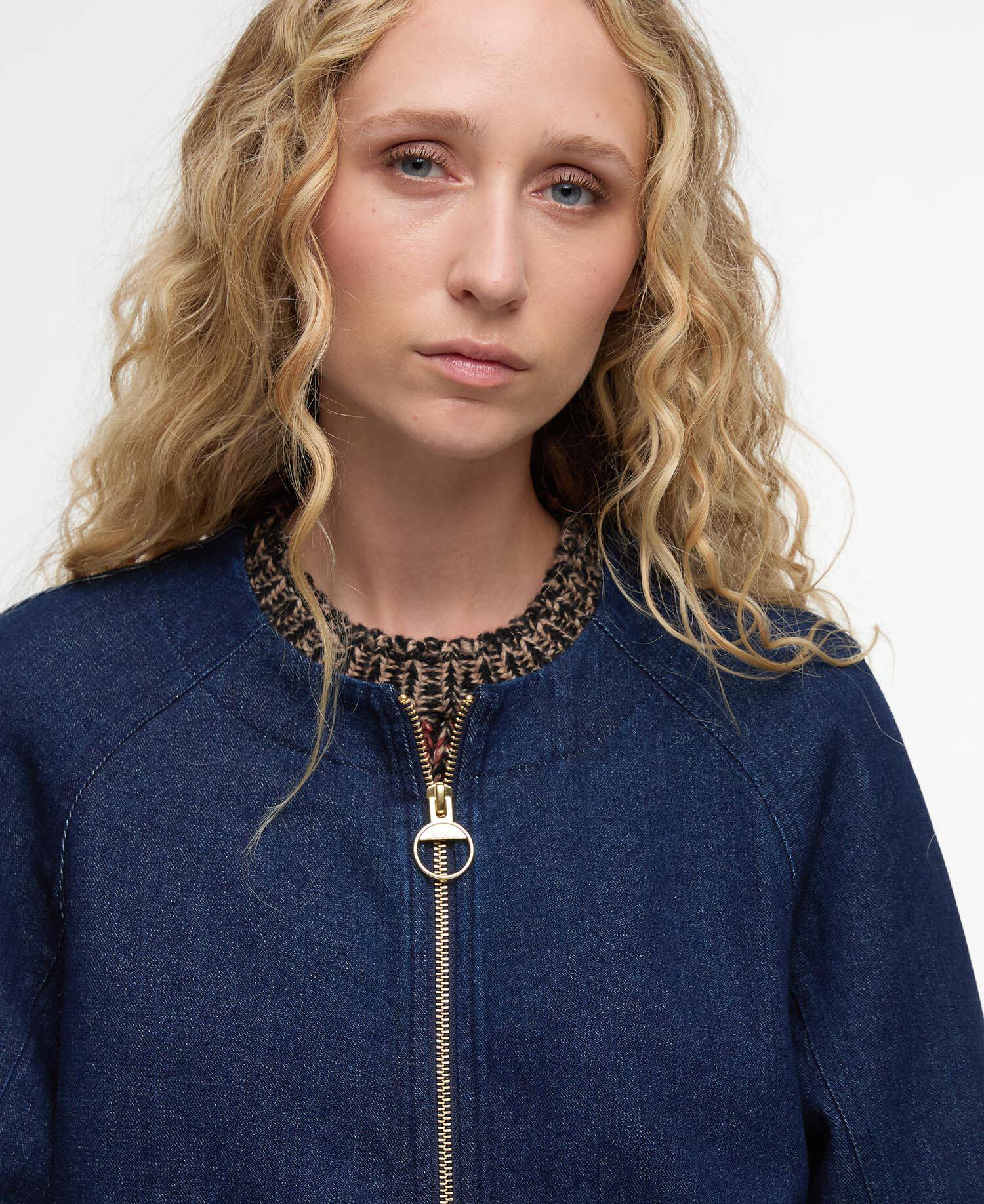 Saima Denim Overshirt image number 3