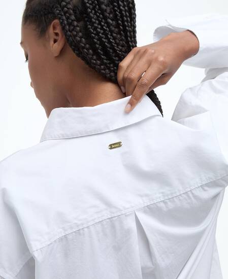 Angela Long-Sleeved Shirt Classic White