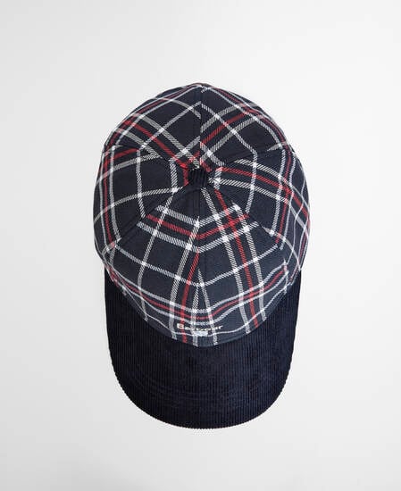Cap Benson Navy/Red Check