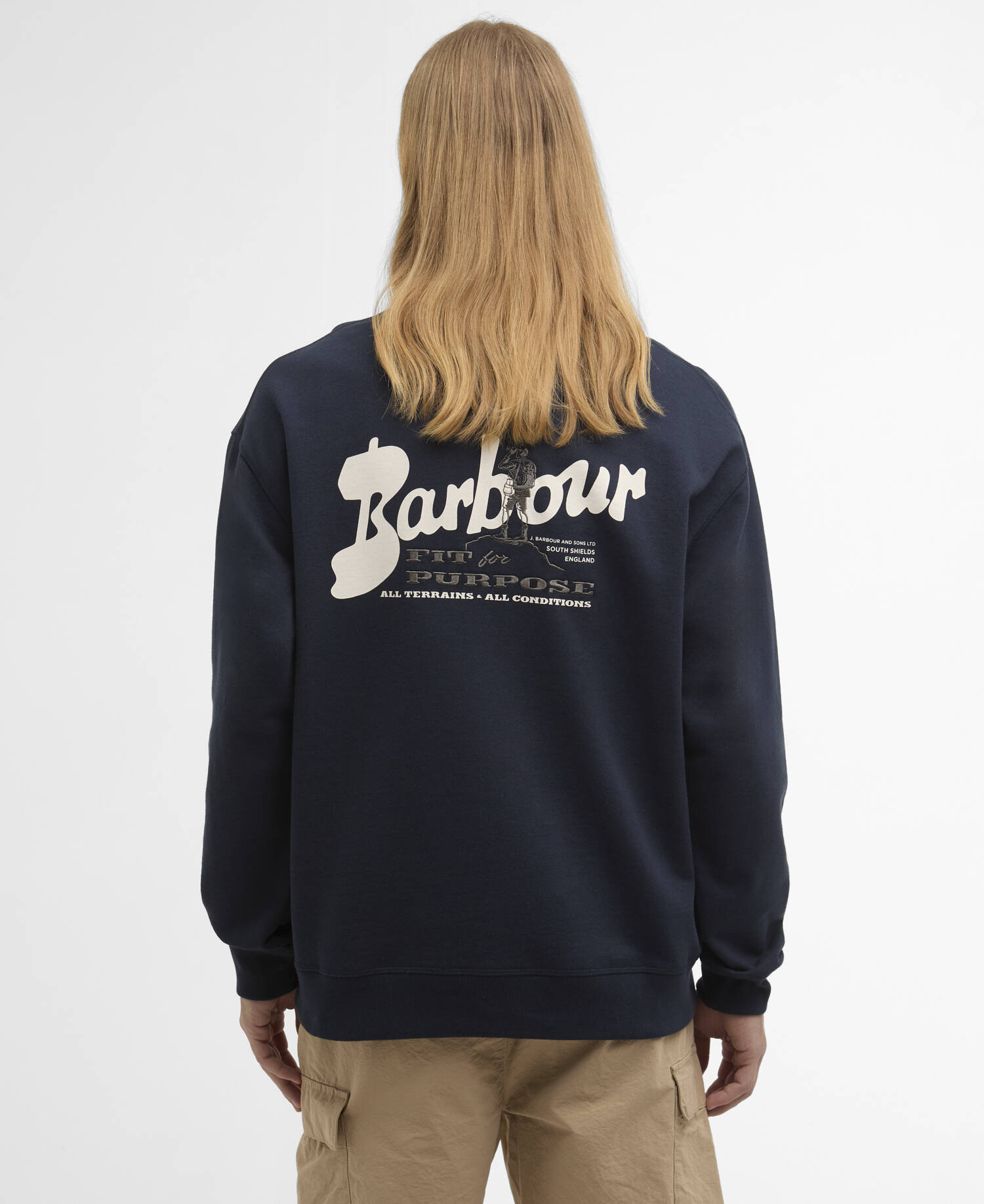Blythe Crew Neck Jumper Navy image number 2