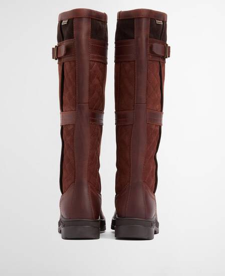 Stiefel Beaconsfield Knee-High Mahogony/Choc Nubuck