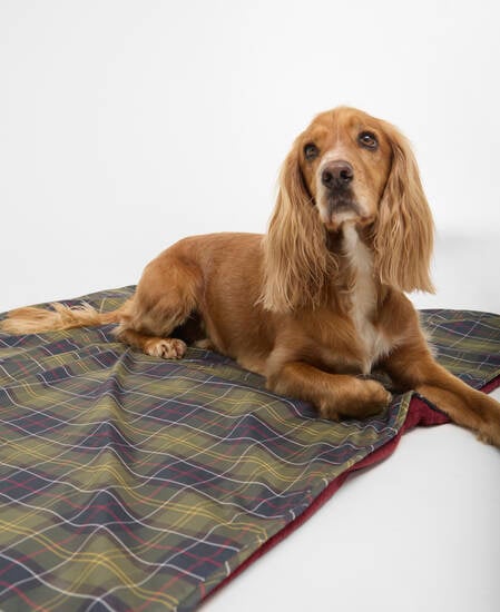 Dog Towel/Blanket Classic Tartan/Red