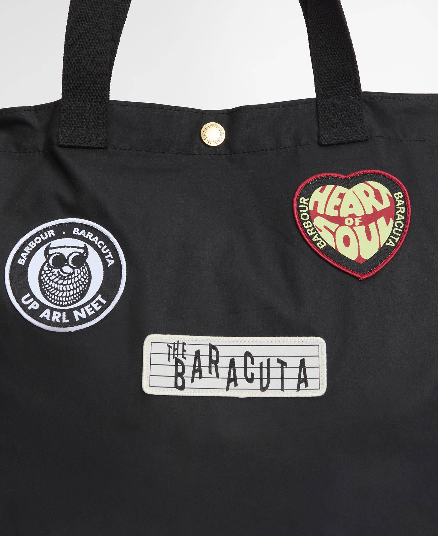 Barbour x Baracuta Tote Bag Black Badge image number 5