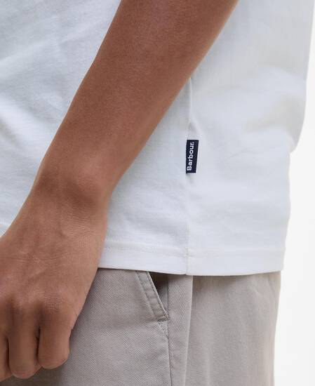 T-Shirt con taschino Jackstone Whisper White