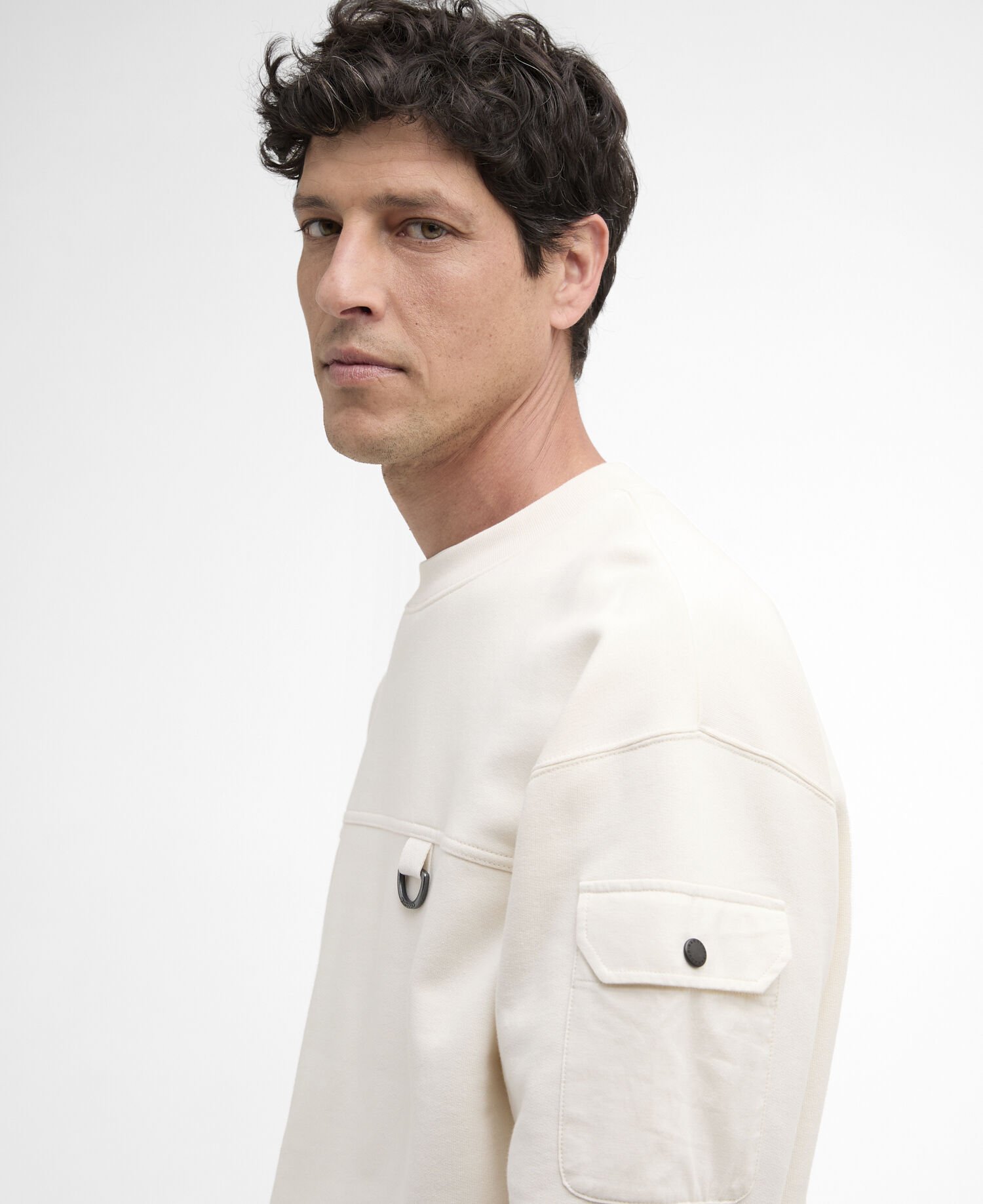 Pullover Ardgill Oversized Rundhalsausschnitt Neutral