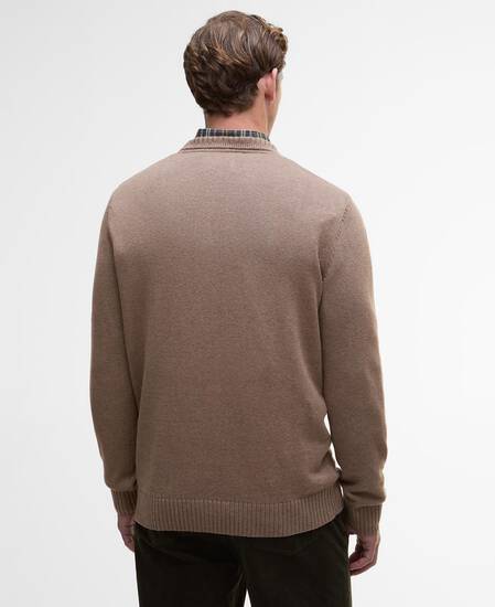 Kelson Crew Neck Jumper Stone