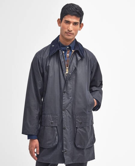 Border® Waxed Jacket Classic Navy