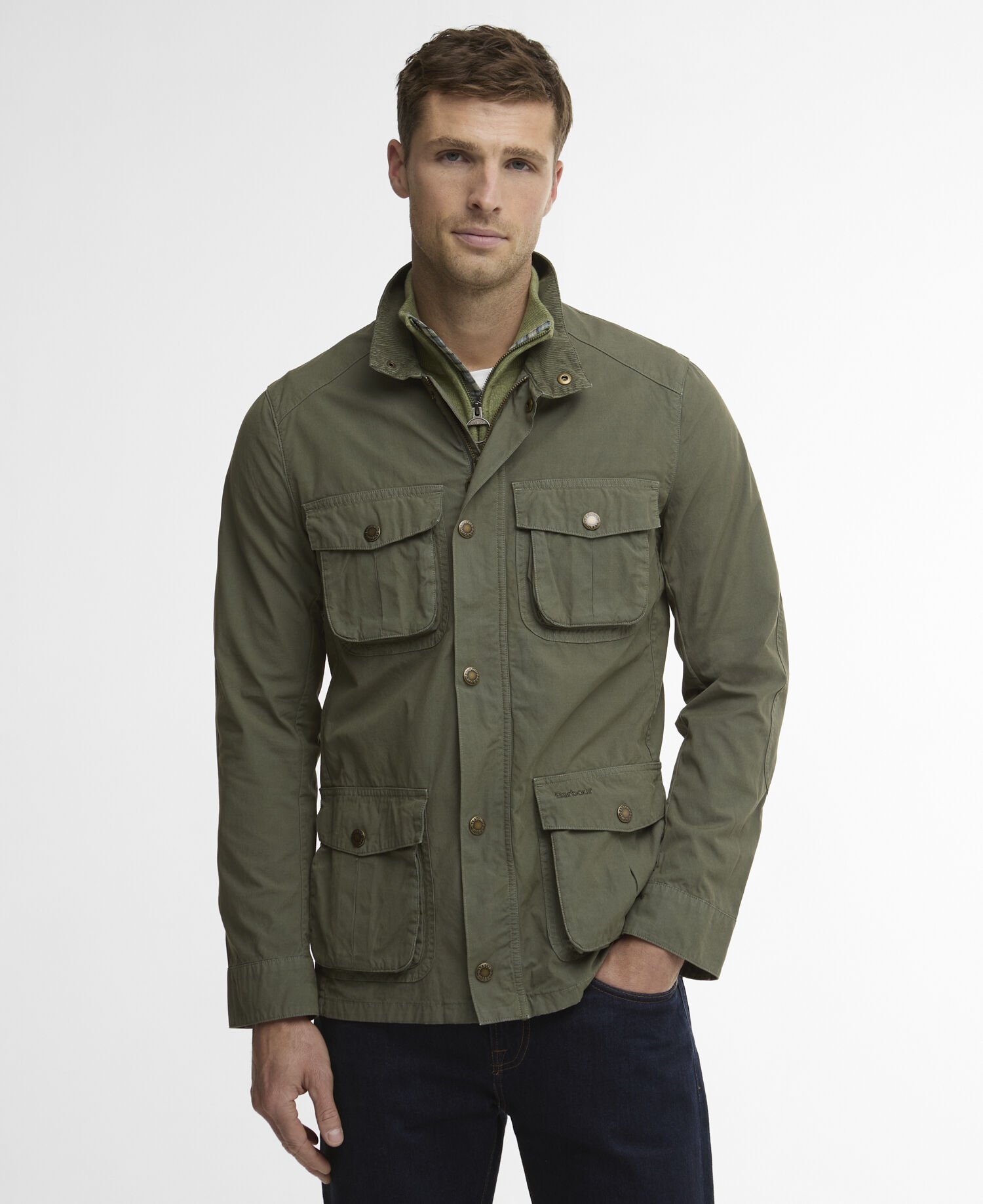Jacke Corbridge Utility Dusty Olive