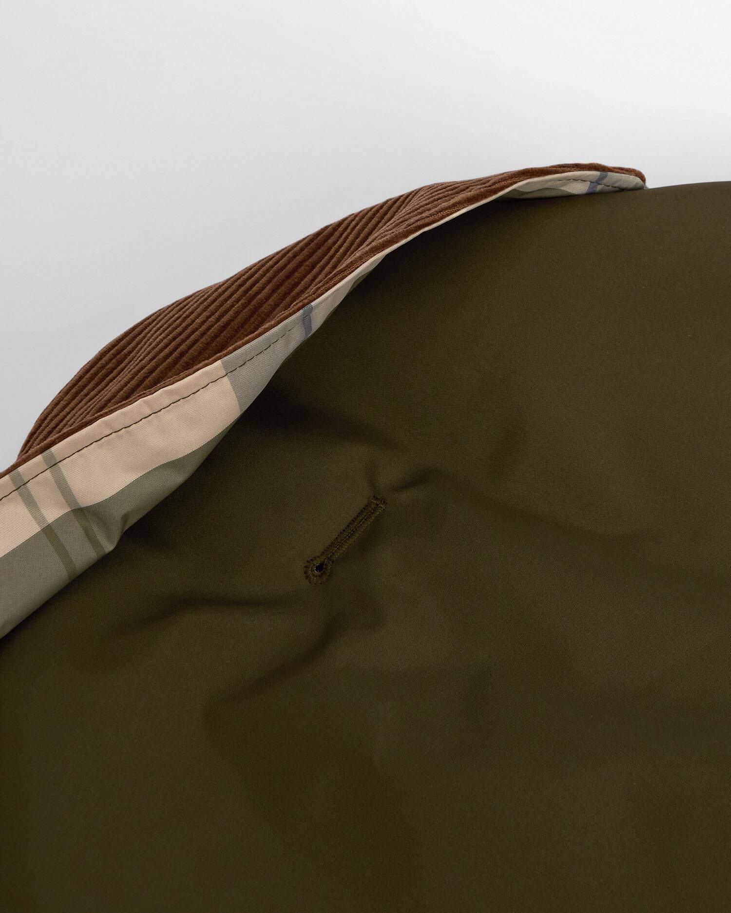 Monmouth Waterproof Dog Coat Olive image number 2