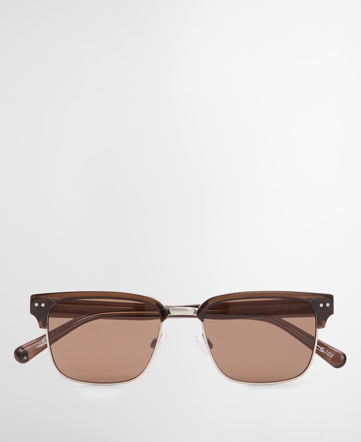 Sam Square Sunglasses Peppercorn Brown