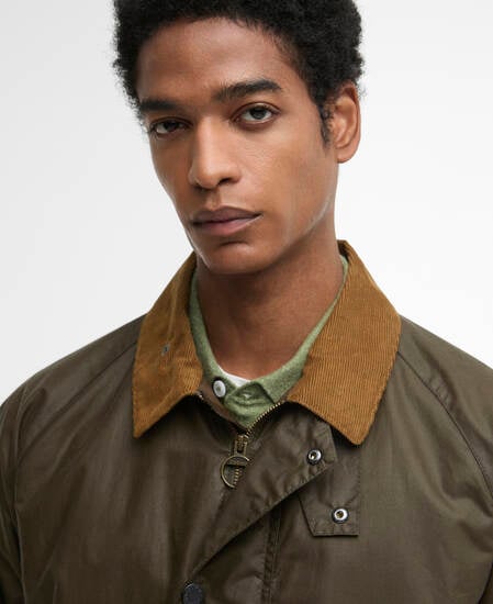 Modern Bedale Waxed Jacket Beech/Highland Loch