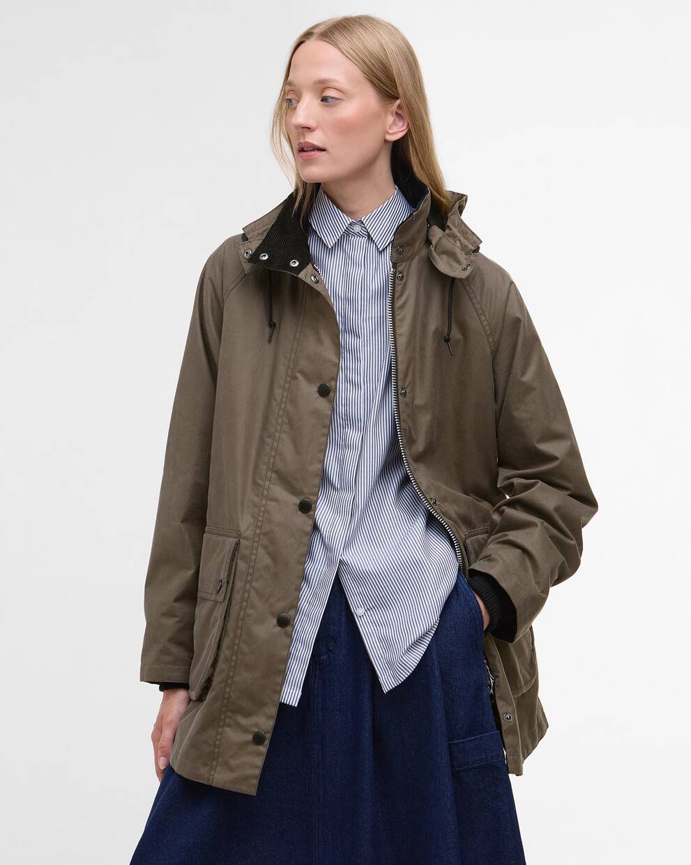 Parka cerato da donna Barbour x Margaret Howell