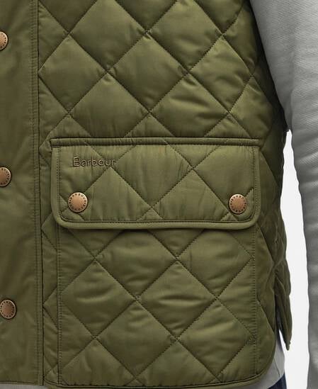 Lowerdale Gilet Dark Moss